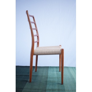 4 x Danish Niels Otto Møller chairs teak model 82