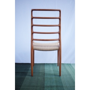 4 x Danish Niels Otto Møller chairs teak model 82