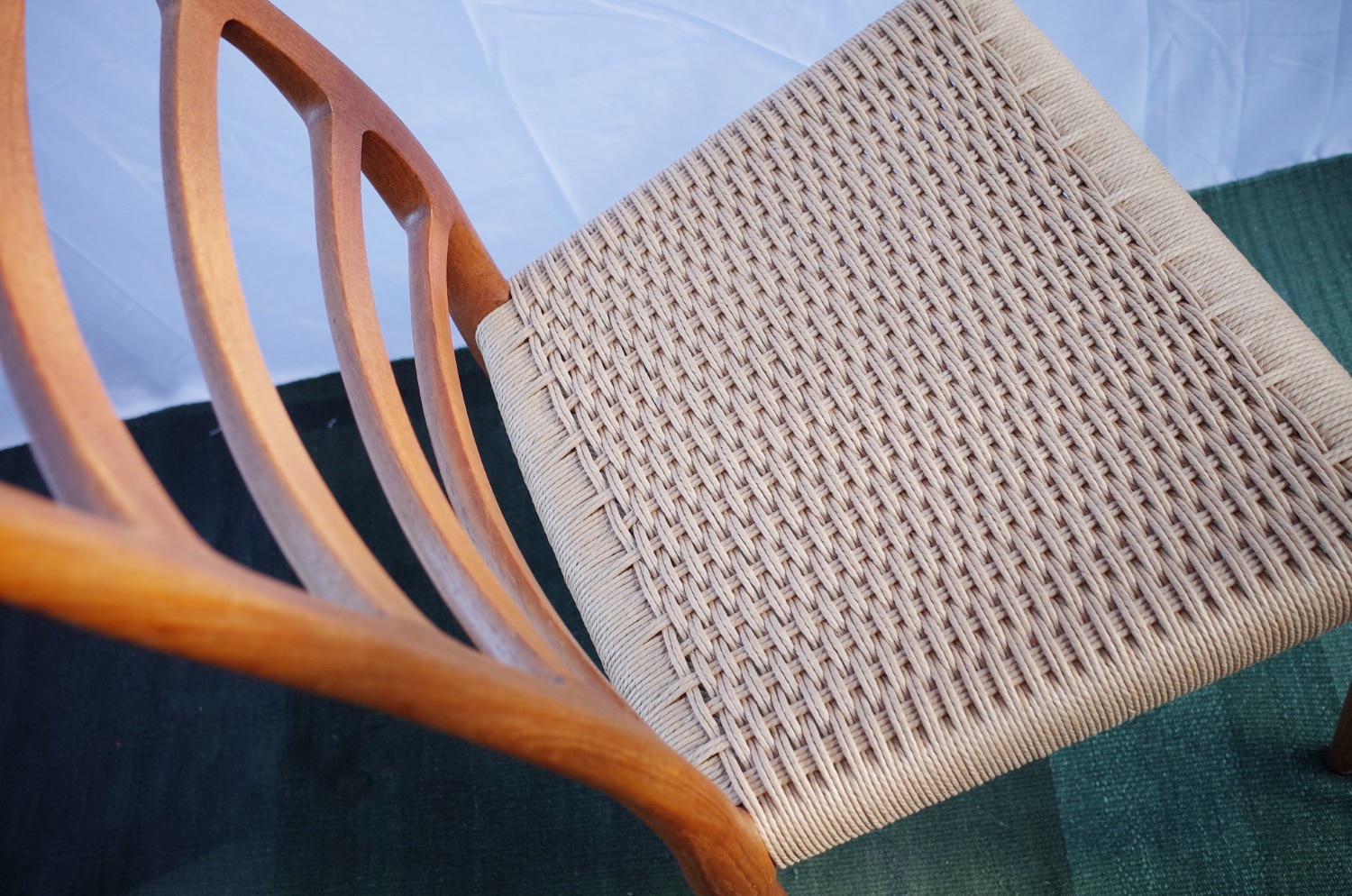 4 x Danish Niels Otto Møller chairs teak model 82