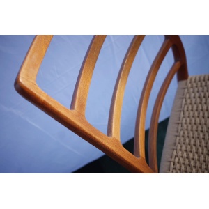 4 x Danish Niels Otto Møller chairs teak model 82