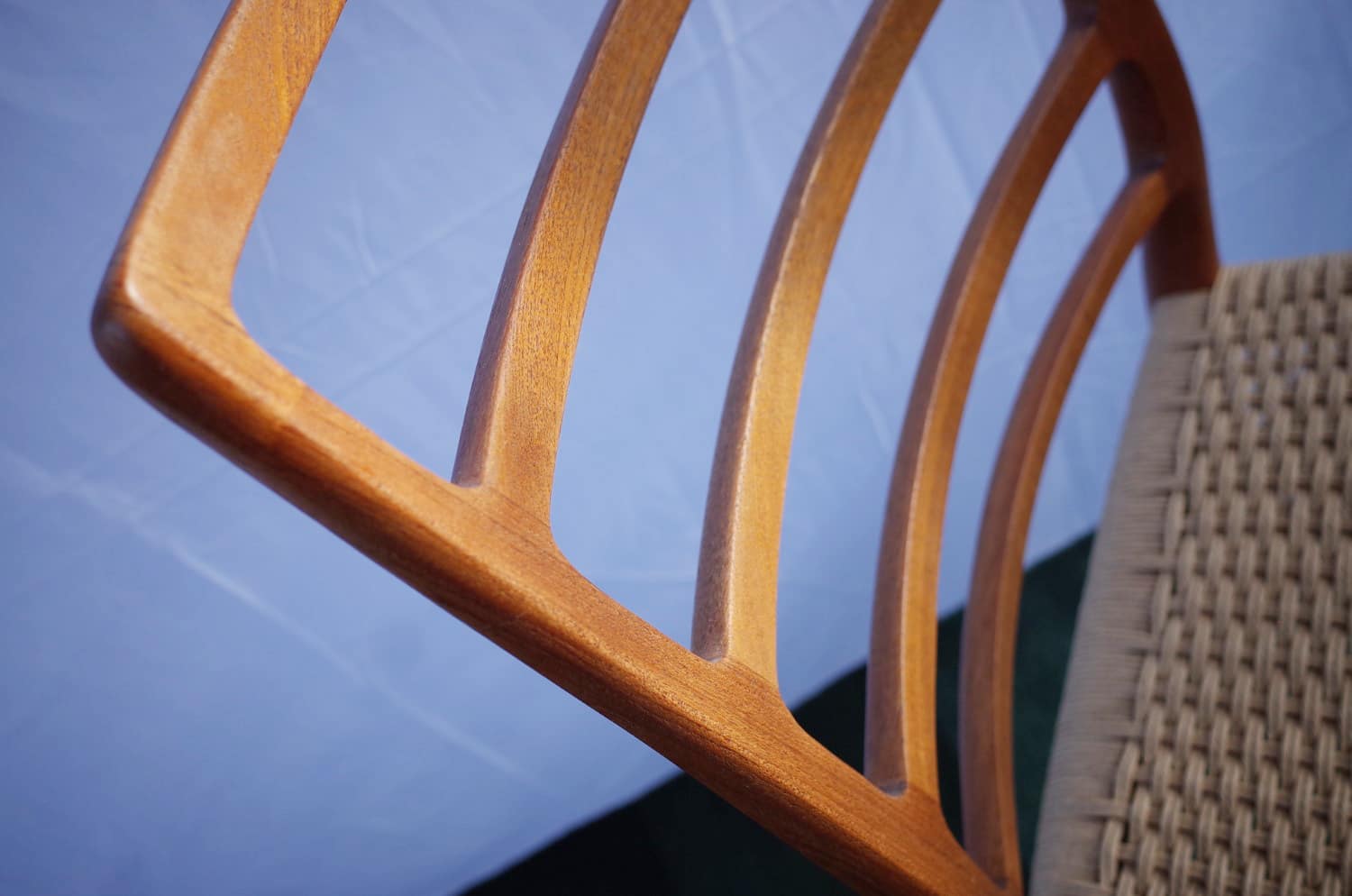 4 x Danish Niels Otto Møller chairs teak model 82