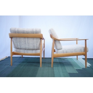 2 x Walter Knoll Antimott armchair vintage
