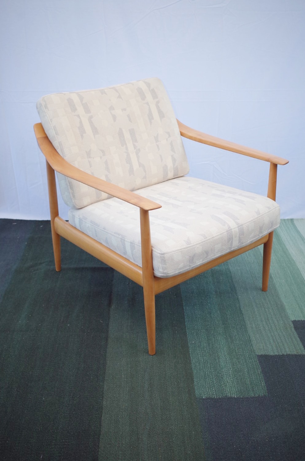 2 x Walter Knoll Antimott armchair vintage