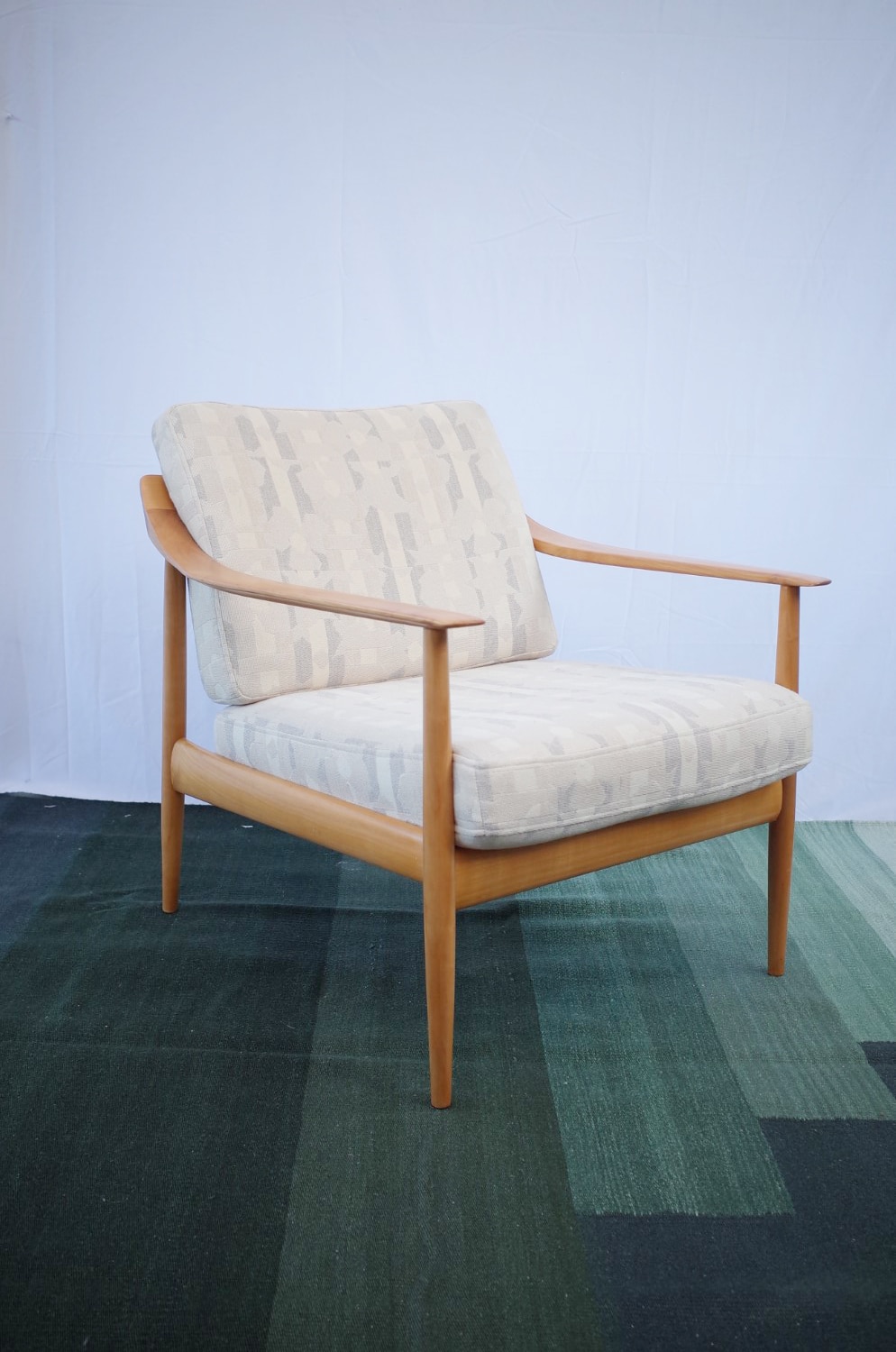 2 x Walter Knoll Antimott armchair vintage