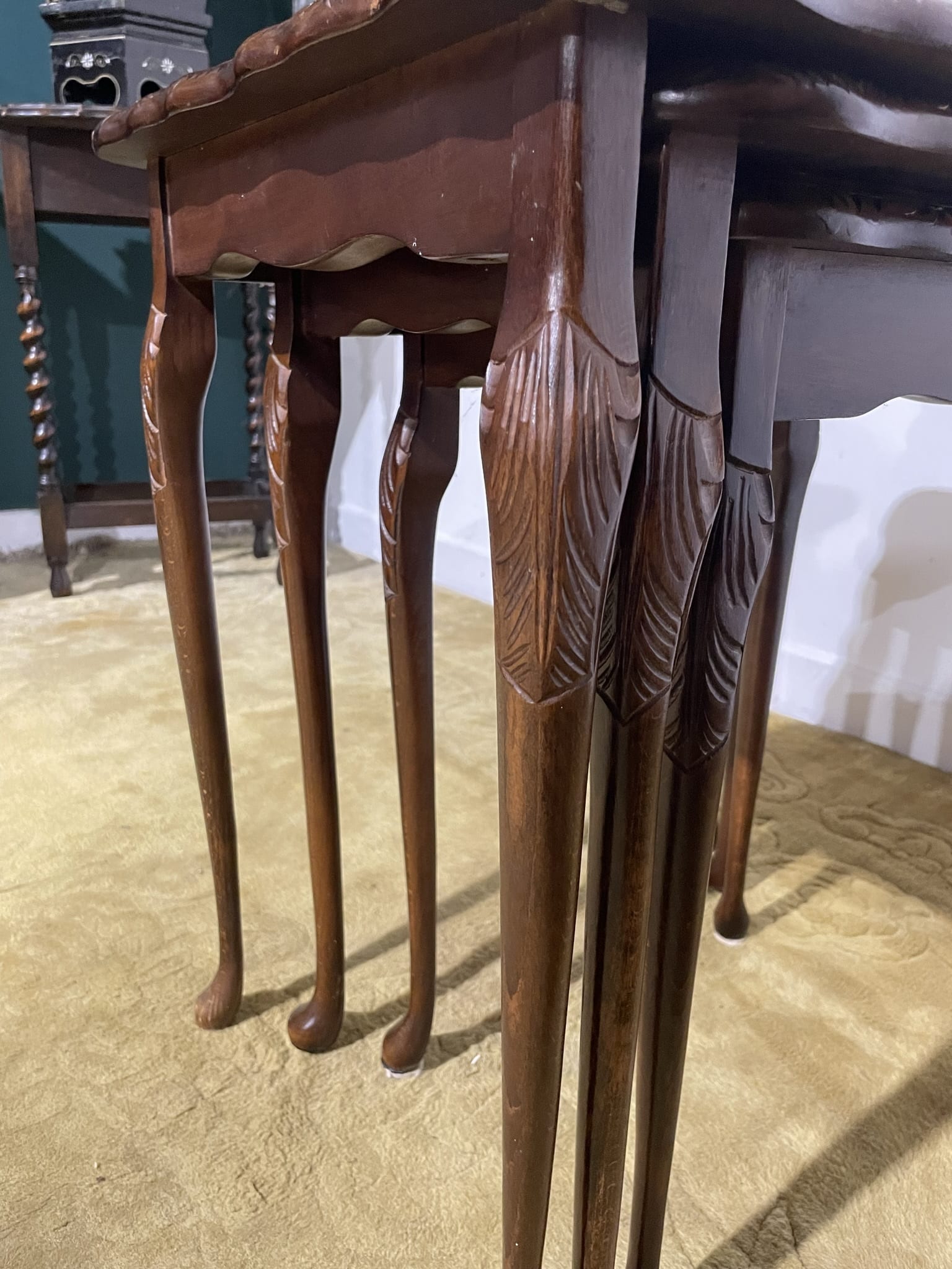 Reproduction Nest Of Three Tables