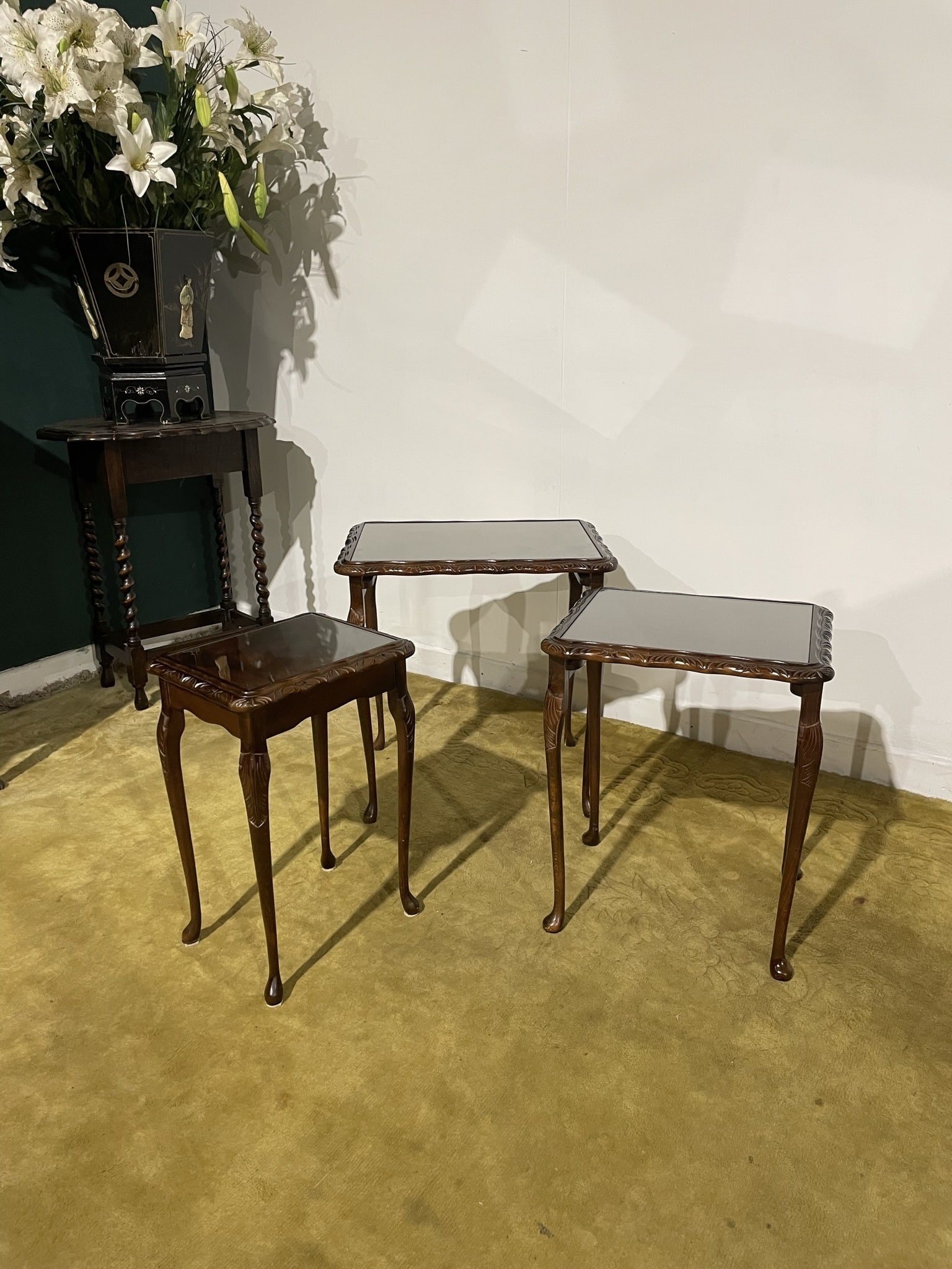 Reproduction Nest Of Three Tables