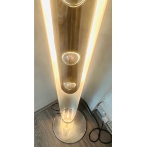Unique Italian 7 Light Large Tronconi Totem Floor Lamp