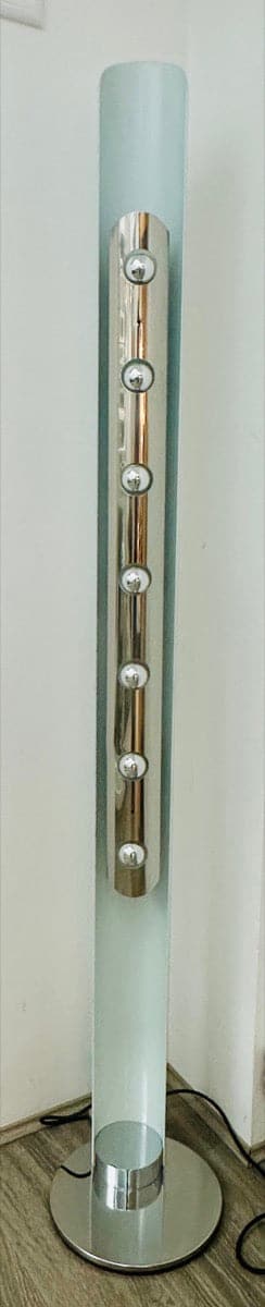 Unique Italian 7 Light Large Tronconi Totem Floor Lamp