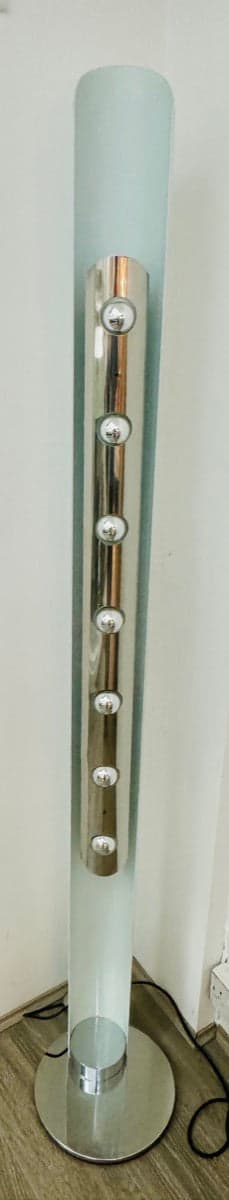 Unique Italian 7 Light Large Tronconi Totem Floor Lamp