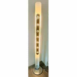 Unique Italian 7 Light Large Tronconi Totem Floor Lamp