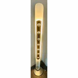 Unique Italian 7 Light Large Tronconi Totem Floor Lamp