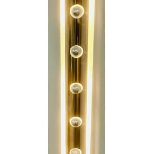 Unique Italian 7 Light Large Tronconi Totem Floor Lamp