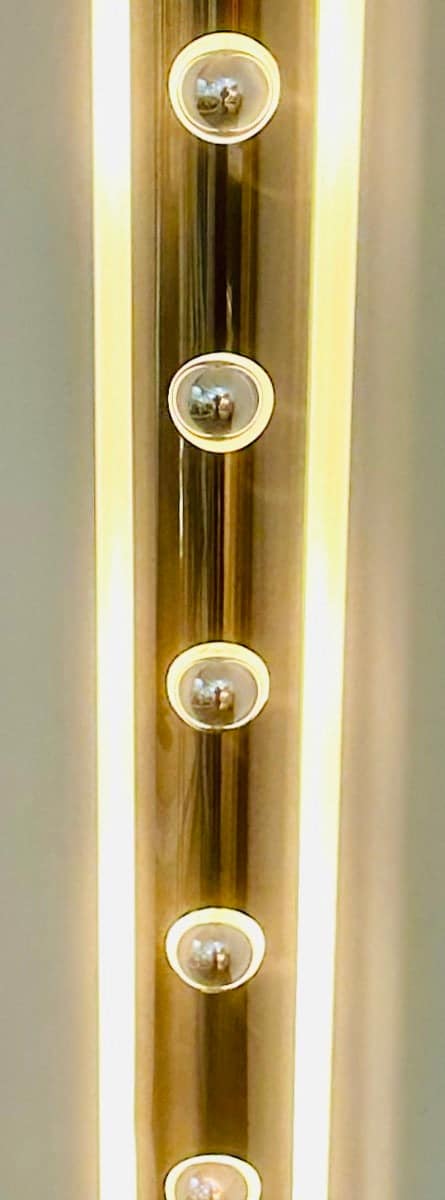 Unique Italian 7 Light Large Tronconi Totem Floor Lamp