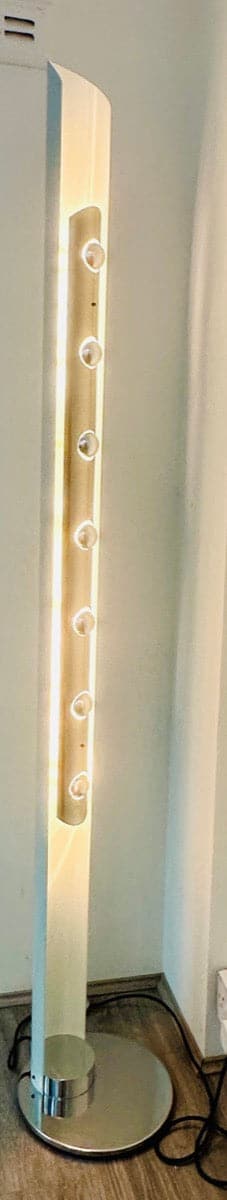 Unique Italian 7 Light Large Tronconi Totem Floor Lamp