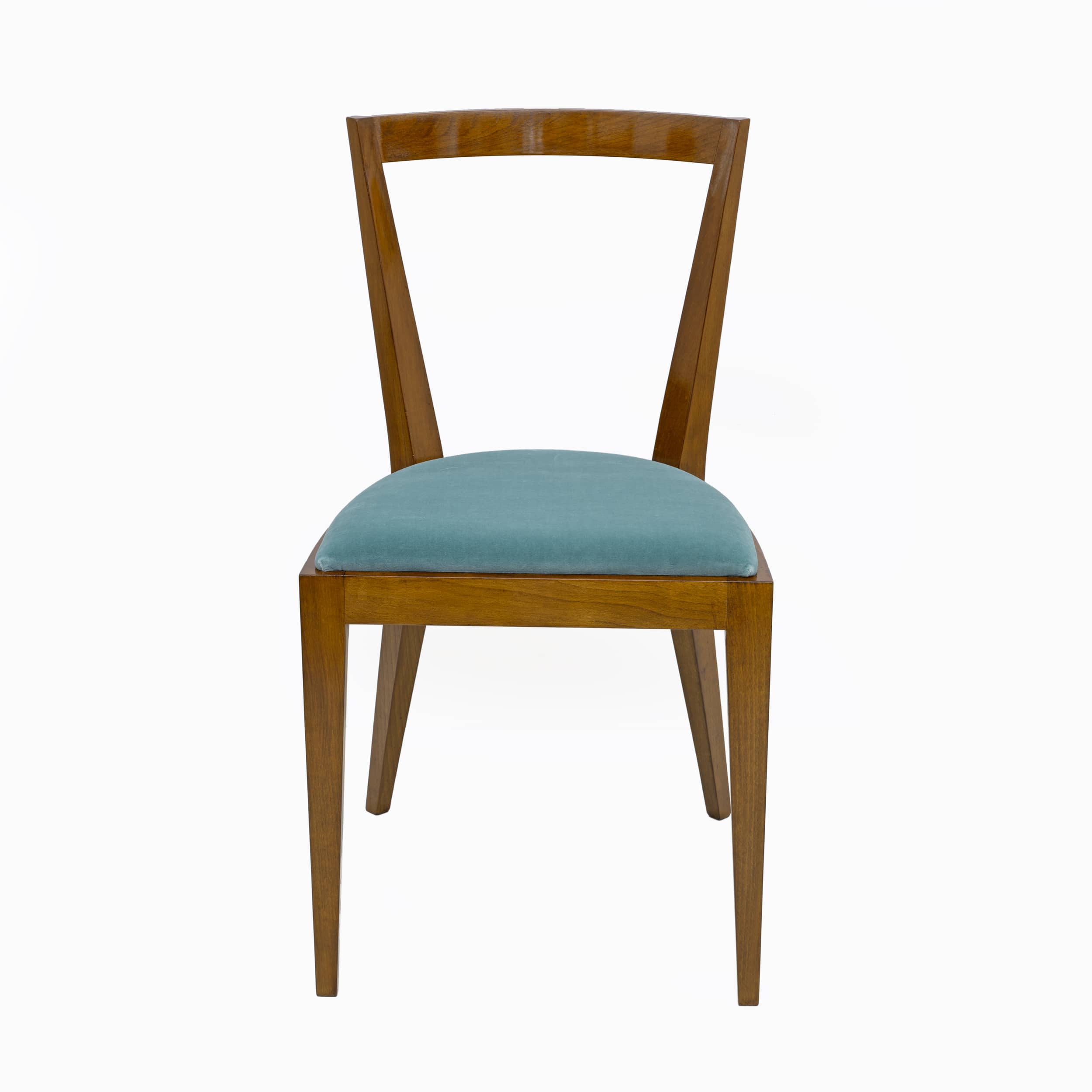 Eight Dining Chairs PONTI 940 by Gio Ponti for BBB Italia