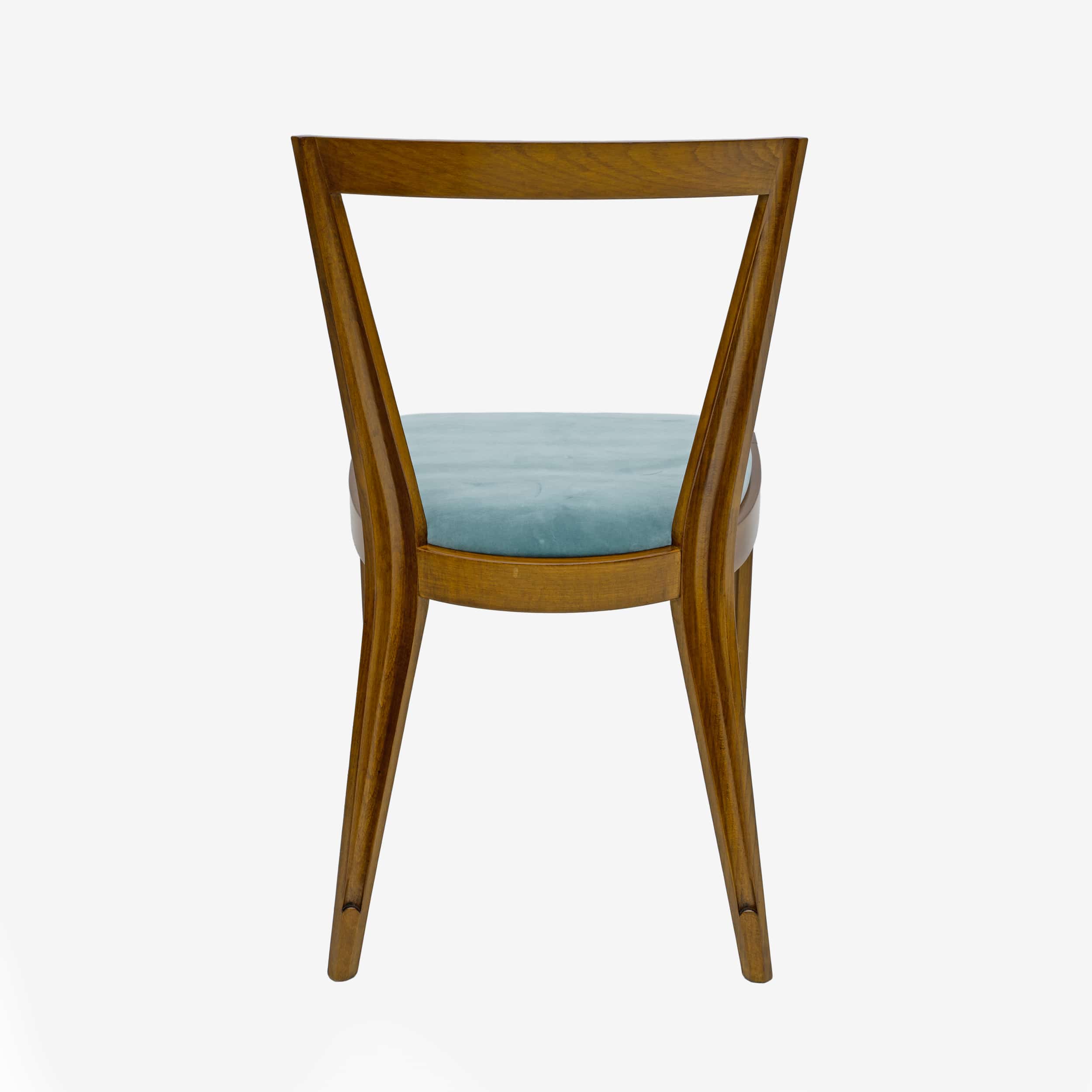 Eight Dining Chairs PONTI 940 by Gio Ponti for BBB Italia