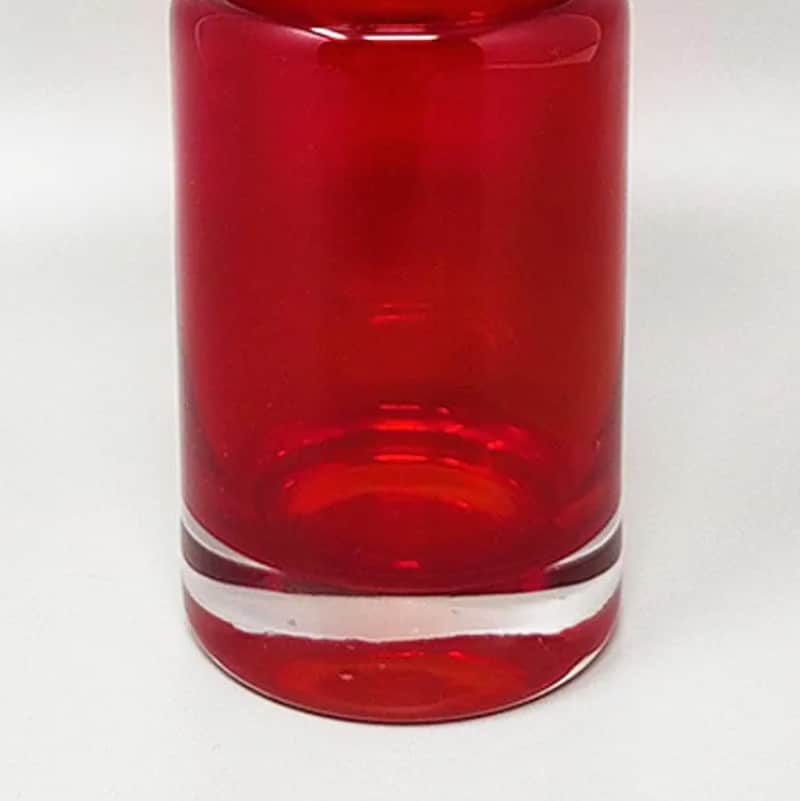 1970s Astonishing Tamara Aladin Vase Tulppaani (#1513) for Riihimaki/Riihimaen Lasi Oy