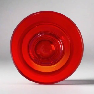 1970s Astonishing Tamara Aladin Vase Tulppaani (#1513) for Riihimaki/Riihimaen Lasi Oy