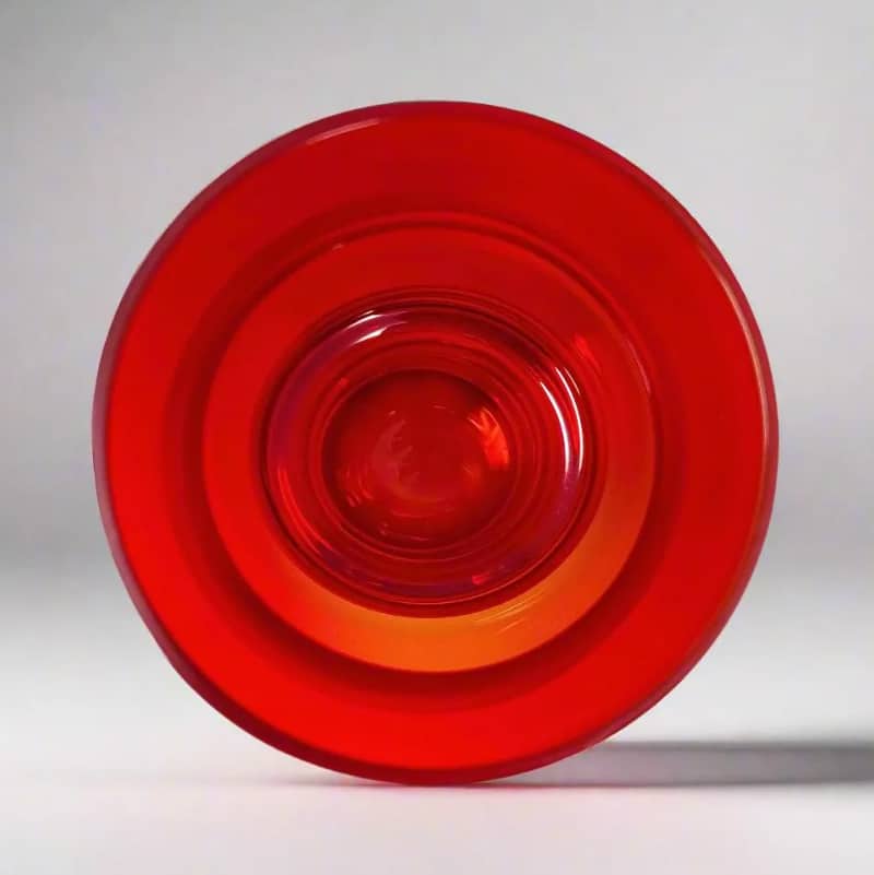 1970s Astonishing Tamara Aladin Vase Tulppaani (#1513) for Riihimaki/Riihimaen Lasi Oy