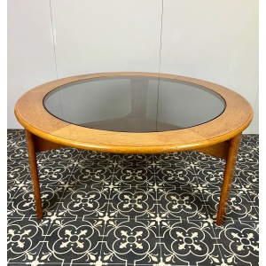 Bohemian Vintage Teak Coffee Table