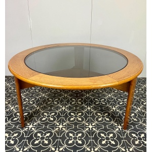 Bohemian Vintage Teak Coffee Table