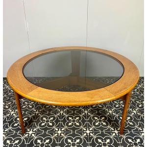 Bohemian Vintage Teak Coffee Table