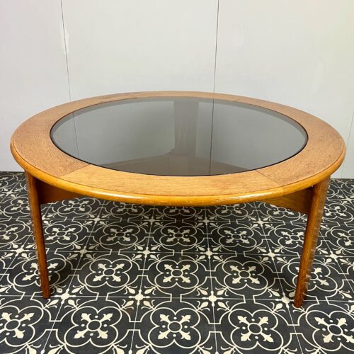 Bohemian Vintage Teak Coffee Table
