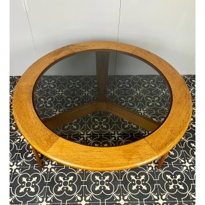Bohemian Vintage Teak Coffee Table
