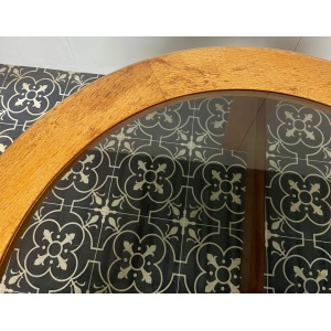 Bohemian Vintage Teak Coffee Table