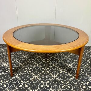 Bohemian Vintage Teak Coffee Table