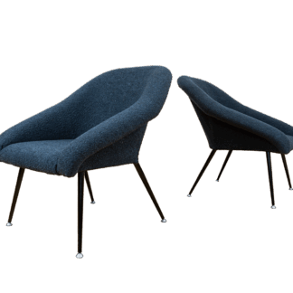 Pair of Köln1 chairs by VEB Sitzmöbelwerke, Germany, 1970s
