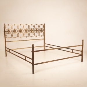 Bronze bed by Osvaldo Borsani for Atelier Borsani Varedo
