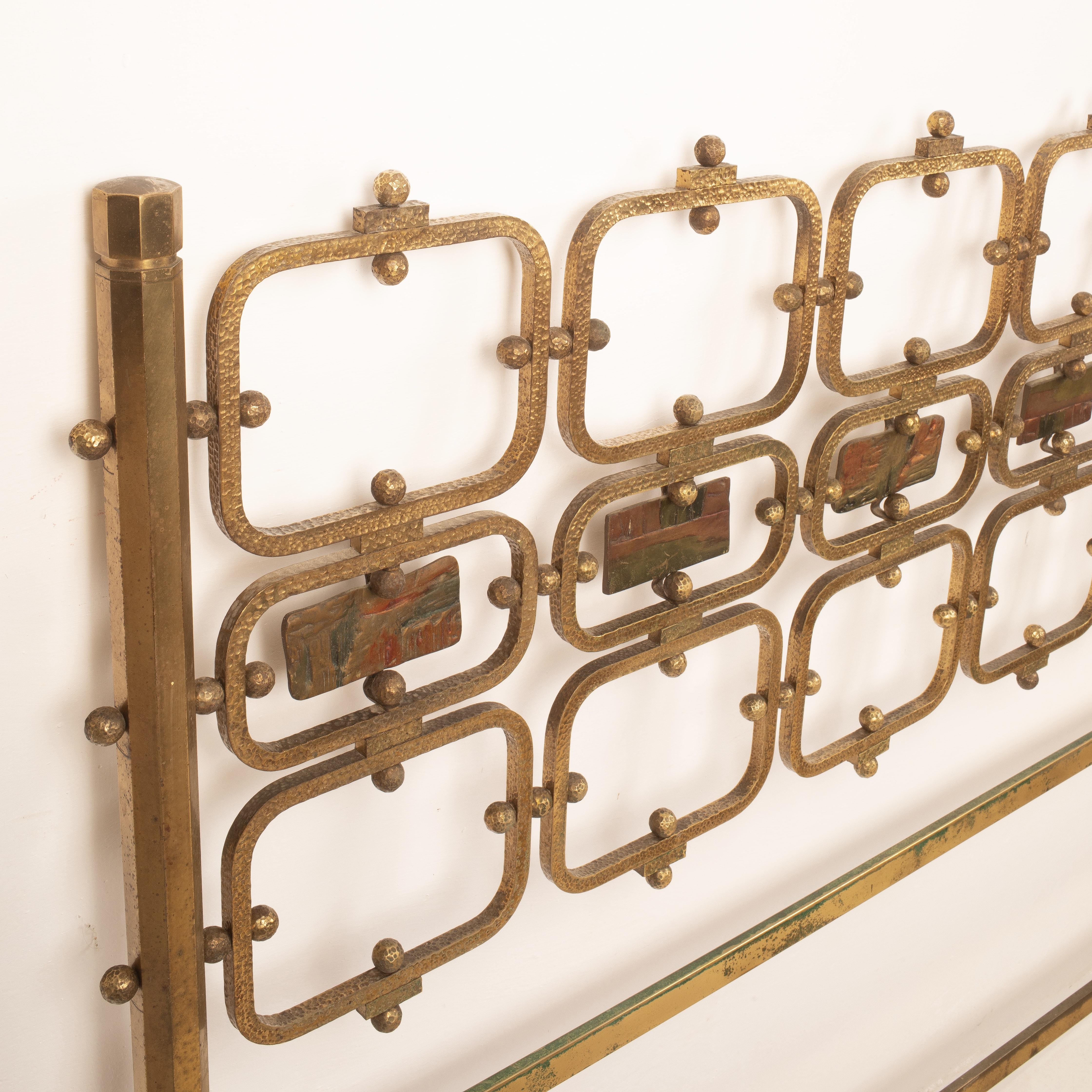 Bronze bed by Osvaldo Borsani for Atelier Borsani Varedo