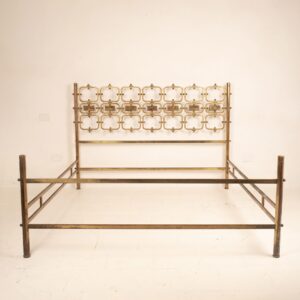 Bronze bed by Arnaldo Pomodoro for Borsani Varedo