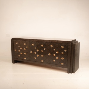 "Moonlight" sideboard by Luciano Frigerio for Frigerio di Desio
