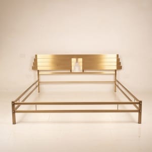 "Armonia" bed by Luciano Frigerio for Frigerio di Desio 1976