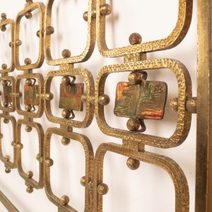 Bronze bed by Osvaldo Borsani for Atelier Borsani Varedo