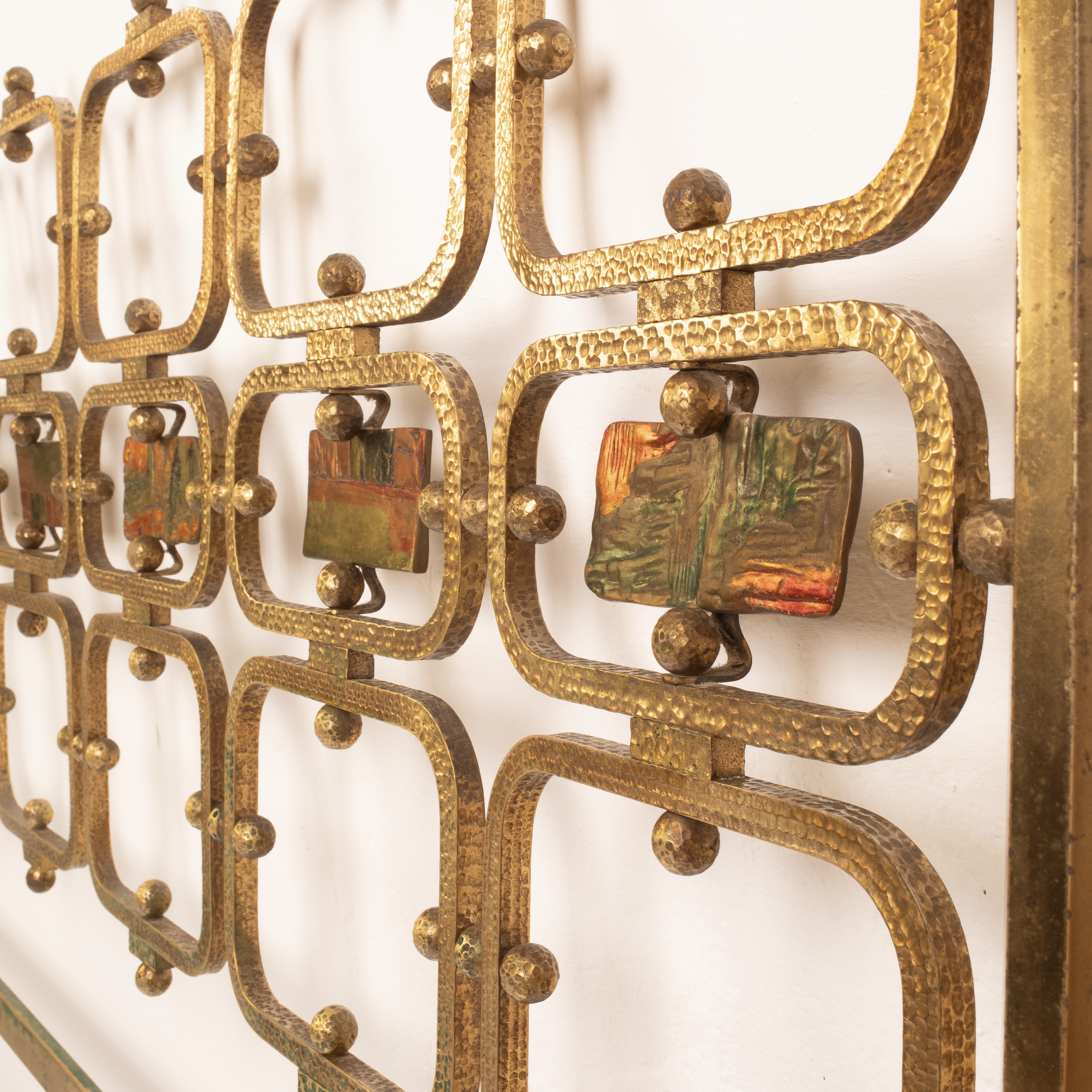 Bronze bed by Osvaldo Borsani for Atelier Borsani Varedo