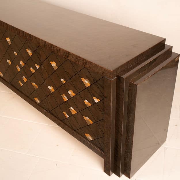 "Moonlight" sideboard by Luciano Frigerio for Frigerio di Desio