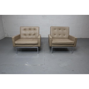 Fauteuils de salon Florence Knoll modèle 65a pour Knoll International