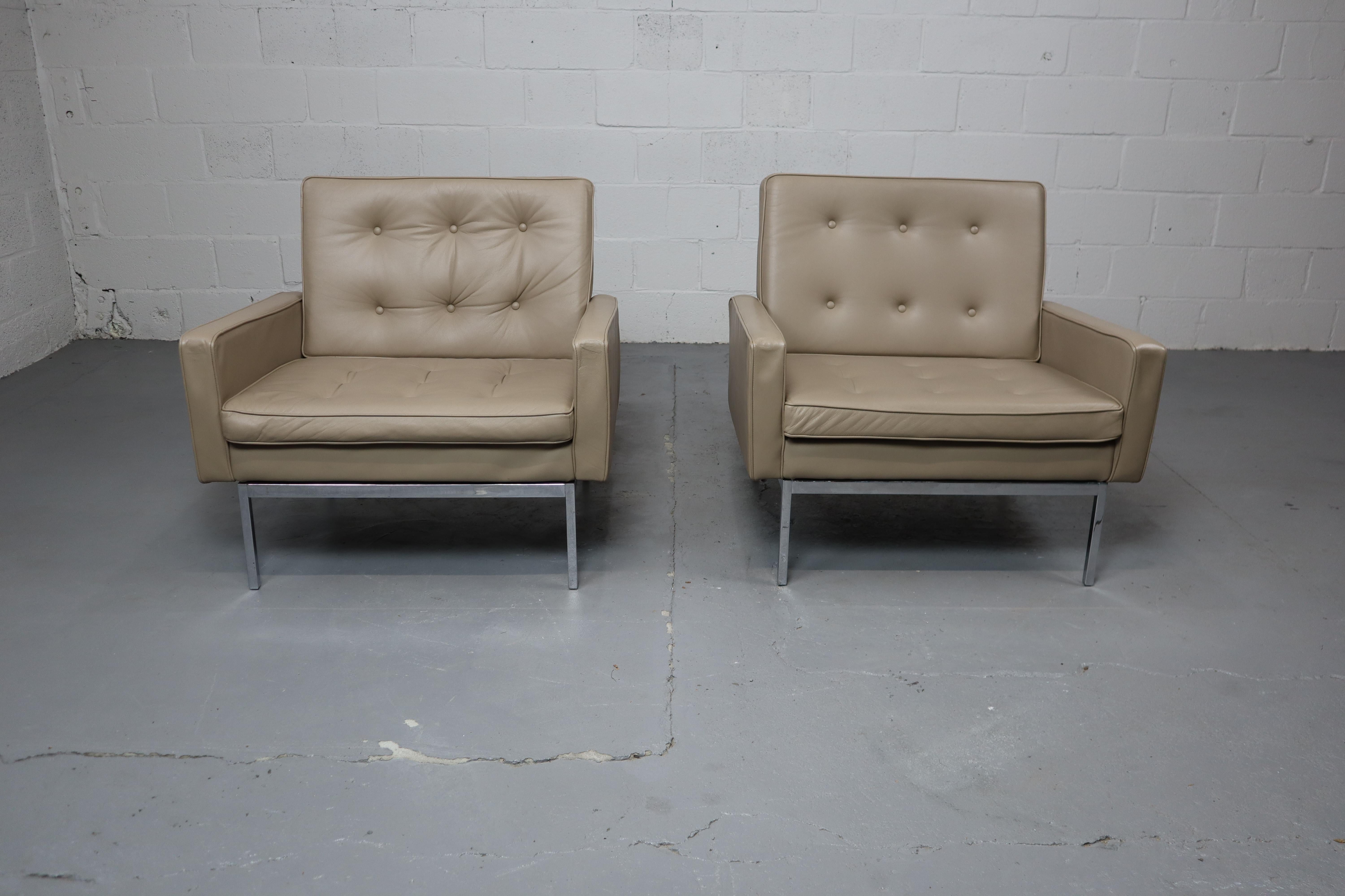 Fauteuils de salon Florence Knoll modèle 65a pour Knoll International