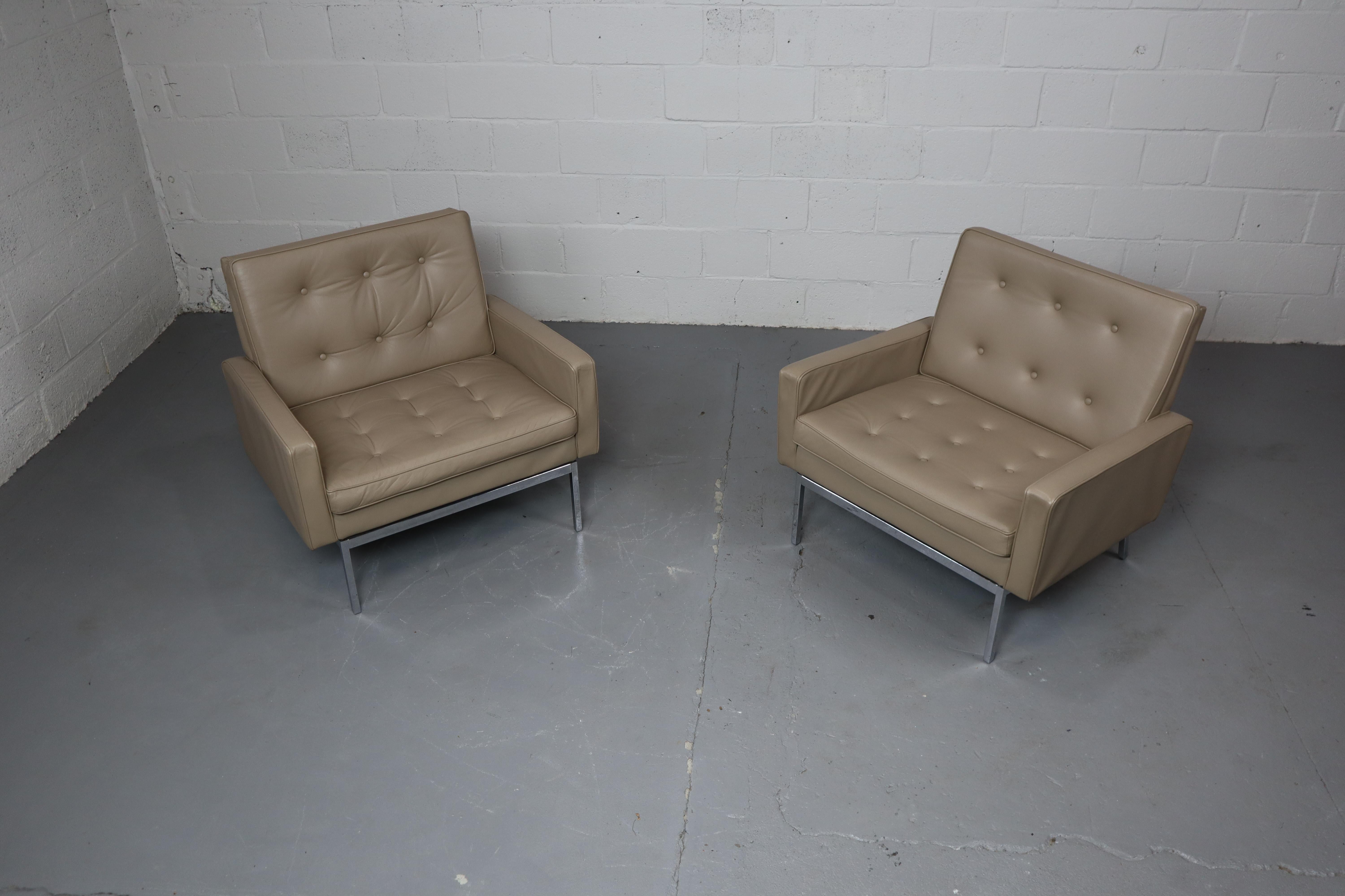 Fauteuils de salon Florence Knoll modèle 65a pour Knoll International