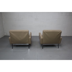 Fauteuils de salon Florence Knoll modèle 65a pour Knoll International