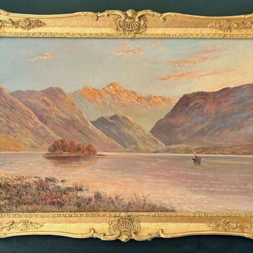 Graham Williams (1895-1950) 'Highland Loch' Scene.