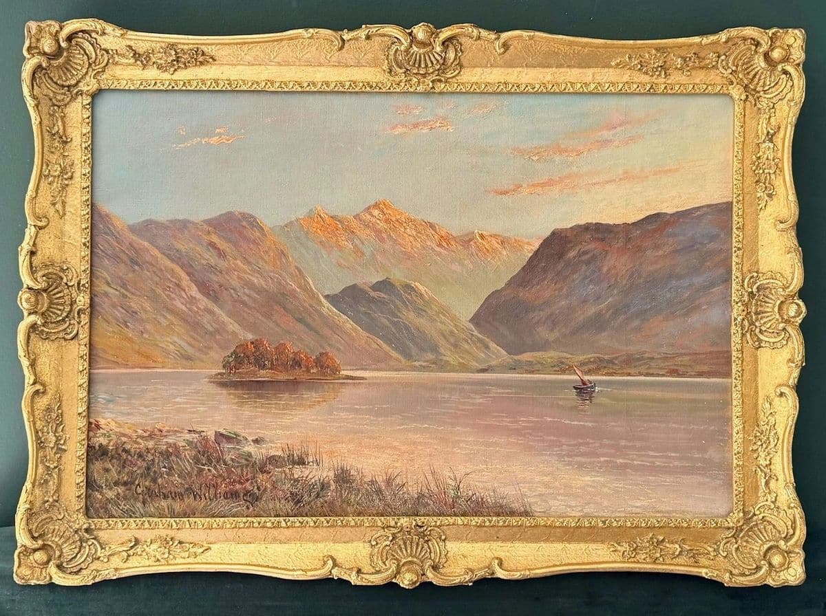 Graham Williams (1895-1950) 'Highland Loch' Scene.