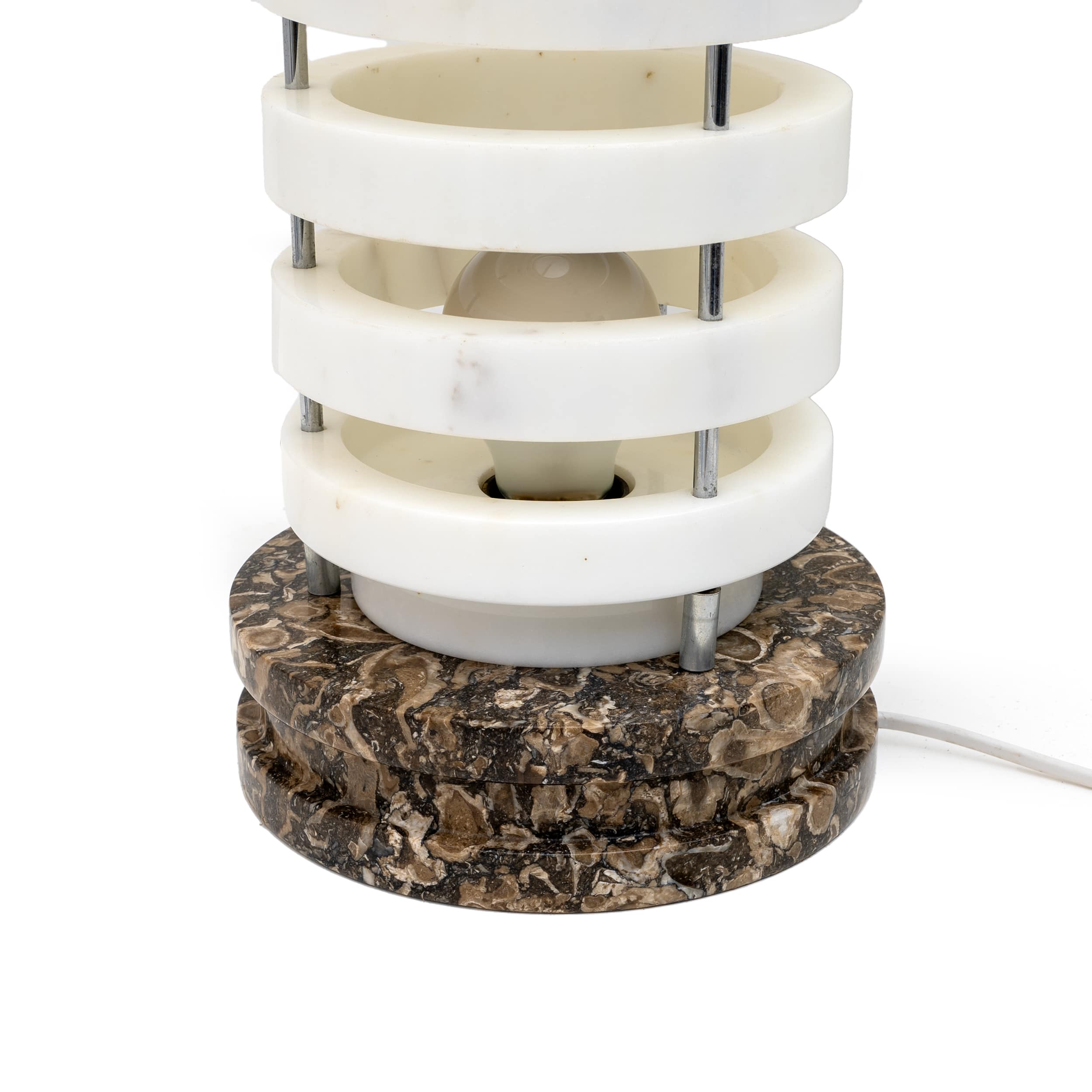 Mid-century Modern Italian Marble Table Lamp, 1960s