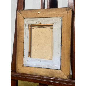 Oil On Canvas Depicting A Floral Display Set In A Gilt Frame