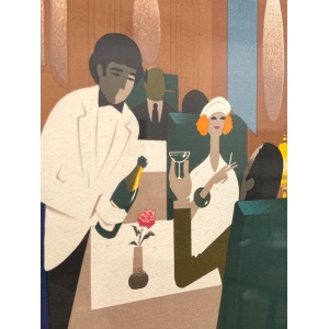 Pierre Félix Masseau, Orient Express Lithograph
