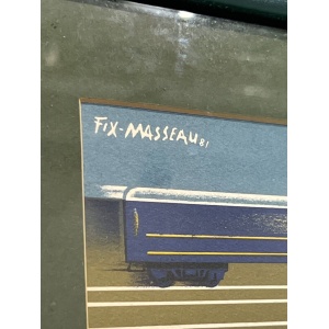 Pierre Félix Masseau, Orient Express Lithograph