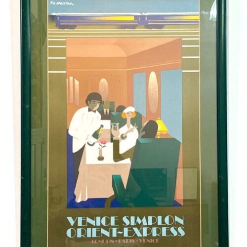 Pierre Félix Masseau, Orient Express Lithograph